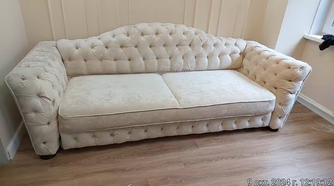 Замена обивки дивана на дому. Октябрьское Поле